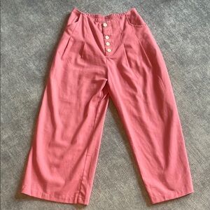 Miami Pink Cropped Pants